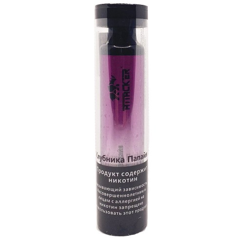 Электронная сигарета Attacker 3000 затяжек Клубника Папайя